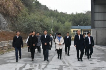 中國建材集團(tuán)黨委書記、董事長周育先調(diào)研巨石九江鈣業(yè)公司
